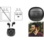 LogiLink Bluetooth TWS slúchadlá, IPX4 vodoodolný, dotykové ovládanie, USB-C nabíjacie puzdro, čierne