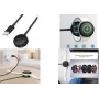 LogiLink PA0381 bezdrôtový indukčný nabíjací kábel pre Samsung Galaxy Watch, čierny, 1 m