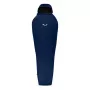 Salewa Micro II 800 syntetický spací vak 185 cm ľavý zips Blue Depth