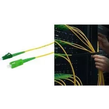 LogiLink FPSLS40 OS2 Singlemode optický patch kábel, SC na LC Simplex, 40 m, žltý, LSZH