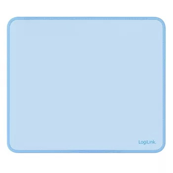 LogiLink podložka pod myš 220 x 250 mm modrá - textilný povrch, protišmyková gumená základňa
