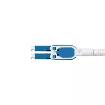 LogiLink Uniboot Push-Pull LC-LC OS2 Singlemode optický patch kábel, 0,5 m, LSZH, žltý