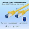 LogiLink Cat.6A S/FTP LSZH patch kábel, CCA, žltý, 10 m, EconLine