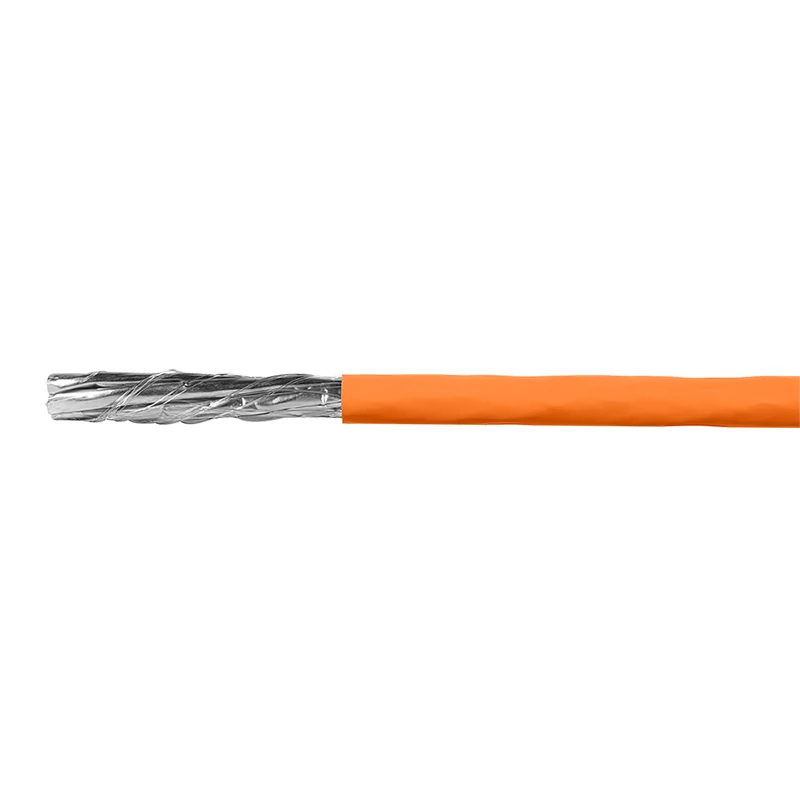 LogiLink Cat.7 600 MHz inštalačný kábel 23 AWG CCA, S/FTP 30 m, oranžový