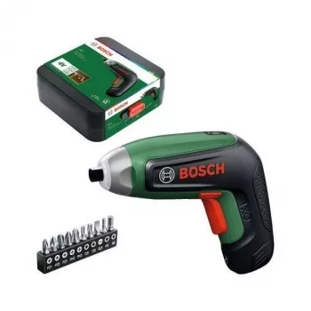 BOSCH IXO 8 3,6V akumulátorový skrutkovač s USB-C nabíjaním a 10 bitmi
