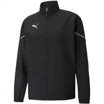 PUMA teamRISE pánska tréningová bunda čierna 03 veľkosť S