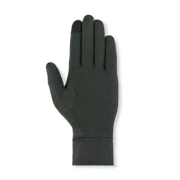 Salewa Cristallo Liner rukavice Dark Olive XXL - merino vlnené podšívkové rukavice na turistiku, trekking a horolezectvo