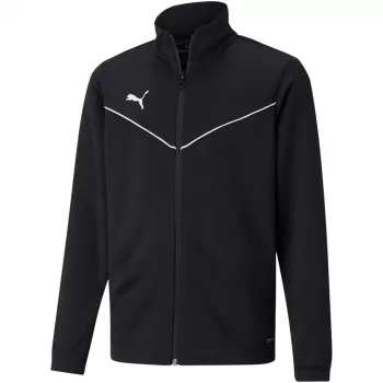 PUMA teamRISE tréningová poly bunda Jr čierna 657393 03 152cm