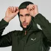 Salewa Puez Altavia PL HD pánska kapucňová fleece bunda - tmavoolivová, veľkosť M