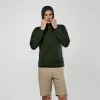 Salewa Puez Altavia PL HD pánska kapucňová fleece bunda - tmavoolivová, veľkosť M