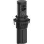 Bachmann ELEVATOR2 výsuvný stolový napájací modul so zásuvkou Schuko a 45W USB-C PD, Jet Black, 0,5m kábel