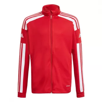 adidas Squadra 21 tréningová mikina pre mládež červená GP6458 veľkosť 116