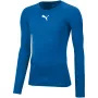 Puma Liga Baselayer Tee LS pánske tričko modrá 655920 02 S