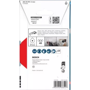 Bosch Expert Carbide-RIFF Starlock segmentový pílový list 85 mm RT3 hrubý na odstránenie škárovacej malty