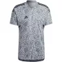 ADIDAS pánsky Condivo 22 brankársky dres krátky rukáv sivá Vier
