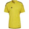 adidas pánsky Condivo 22 brankársky dres krátky rukáv Solar Yellow HF0138