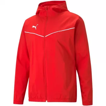 PUMA teamRISE celoročná bunda červená 657396 01