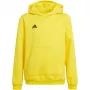 adidas Entrada 22 Hoody Team žltá/čierna mládež 164