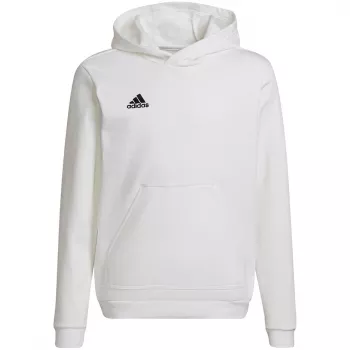 adidas Entrada 22 Hoodie biela HG6303 140cm