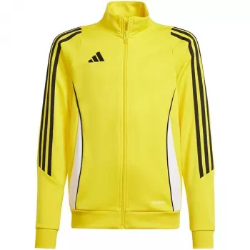 adidas Tiro 24 tréningová mikina pre deti žltá IR9507 140cm