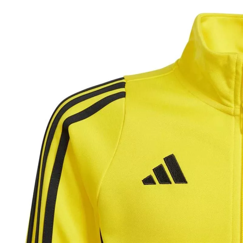 adidas Tiro 24 tréningová mikina pre deti žltá IR9507 140cm