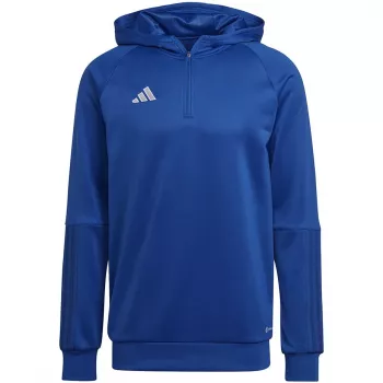 adidas Tiro 23 Competition mikina s kapucňou pánske Team Navy Blue 2/biela HU1349