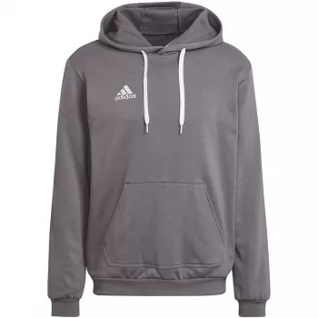adidas Entrada 22 mikina s kapucňou sivá HB0578 L