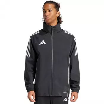 adidas Tiro 24 nepremokavá bunda pánska čierna/biela IJ7390 veľkosť S