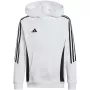 adidas Tiro 24 mikina s kapucňou mládežnícka biela IR7506 veľkosť 152