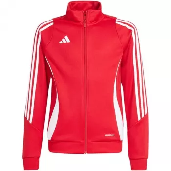 adidas Tiro 24 tréningová detská mikina červená IR7502 164cm