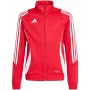 adidas Tiro 24 tréningová detská mikina červená IR7502 164cm