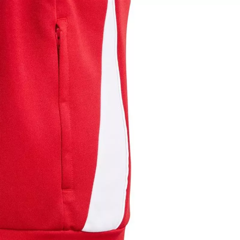 adidas Tiro 24 tréningová detská mikina červená IR7502 164cm