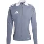 adidas Tiro 24 Competition pánska tréningová mikina sivá IV9149 S