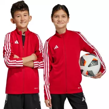 adidas Tiro 23 League tréningová mikina pre deti červená HS3527 veľkosť 176 cm