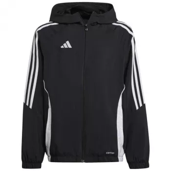 adidas Tiro 24 tréningová bunda pre deti čierna 164 cm