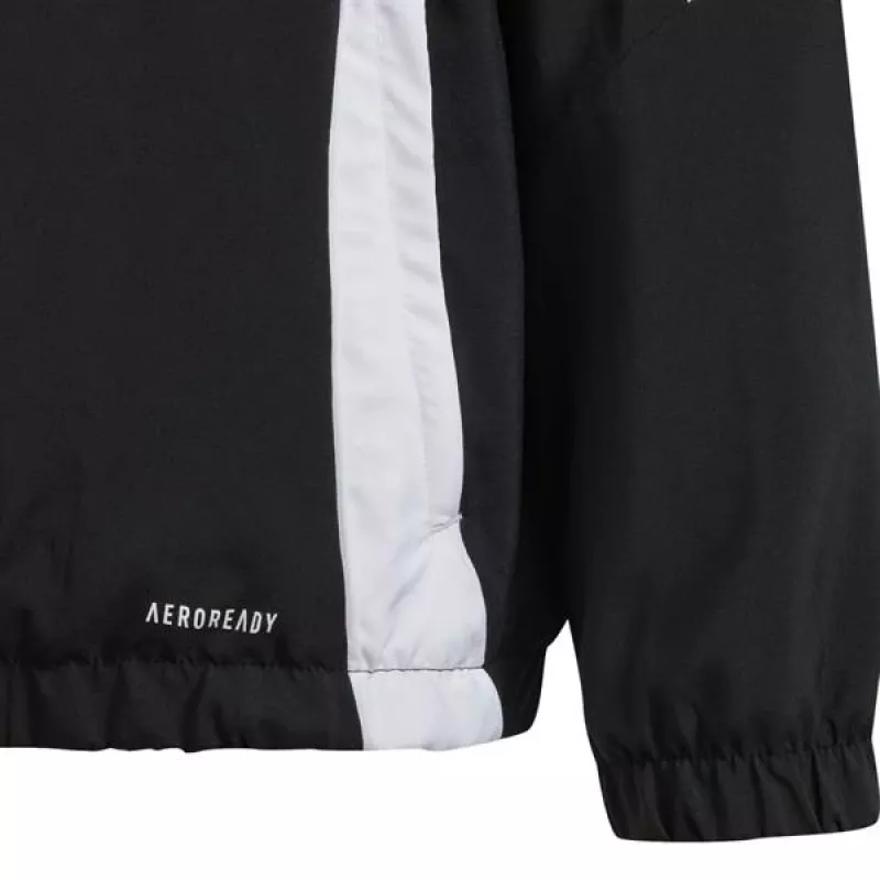 adidas Tiro 24 tréningová bunda pre deti čierna 164 cm