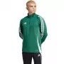 adidas Tiro 24 tréningový top pánska mikina zeleno-biela IS1040 2XL