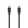 Hama USB-C na USB-C kábel, 3 m, 60 W, čierny