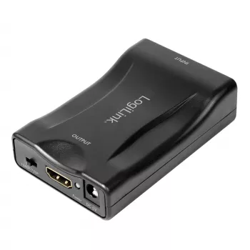 LogiLink CV0160 SCART-na-HDMI konvertor adaptér, 1080p, čierny