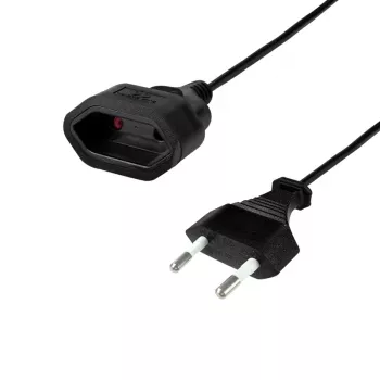 LogiLink predlžovací kábel CEE 7/16 euro konektor samec na konektor samica 0,2 m čierny