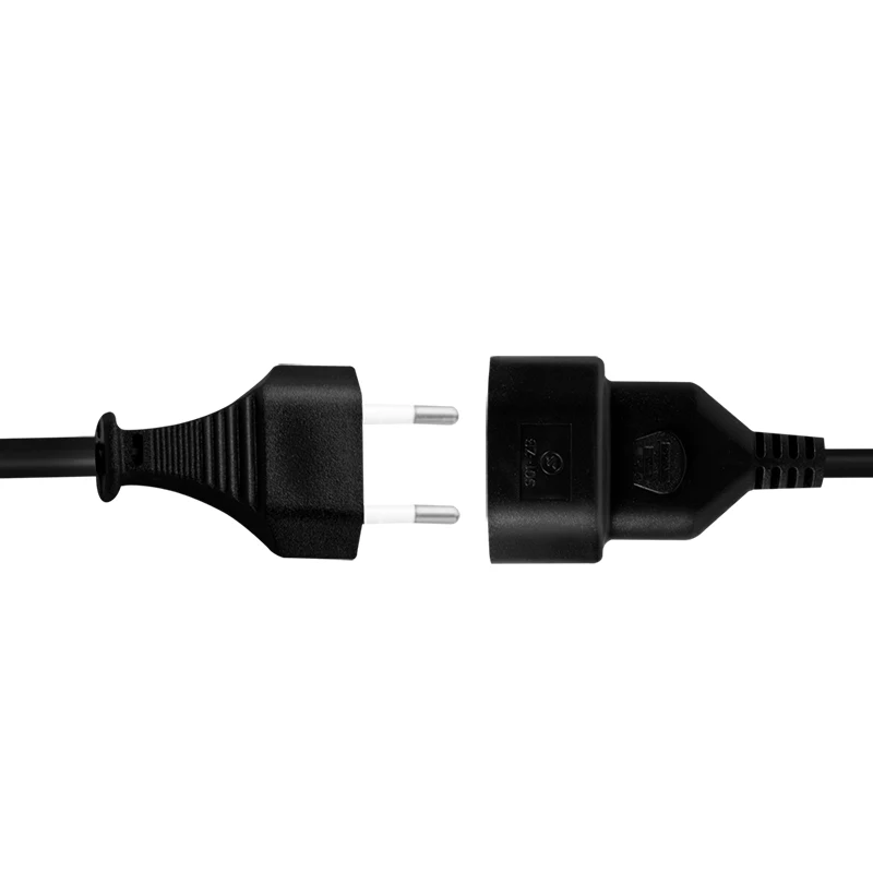 LogiLink predlžovací kábel CEE 7/16 euro konektor samec na konektor samica 0,2 m čierny