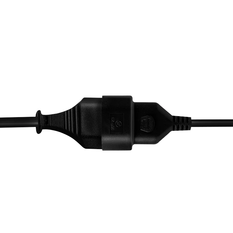 LogiLink predlžovací kábel CEE 7/16 euro konektor samec na konektor samica 0,2 m čierny