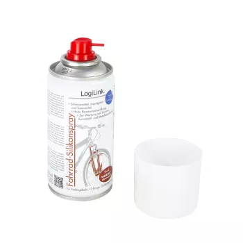LogiLink silikónový sprej pre bicykle, s rozpúšťadlom, 150 ml