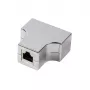 LogiLink T-adaptér sieťový rozbočovač RJ45 Cat5e 100 Mbps čierny MP0037