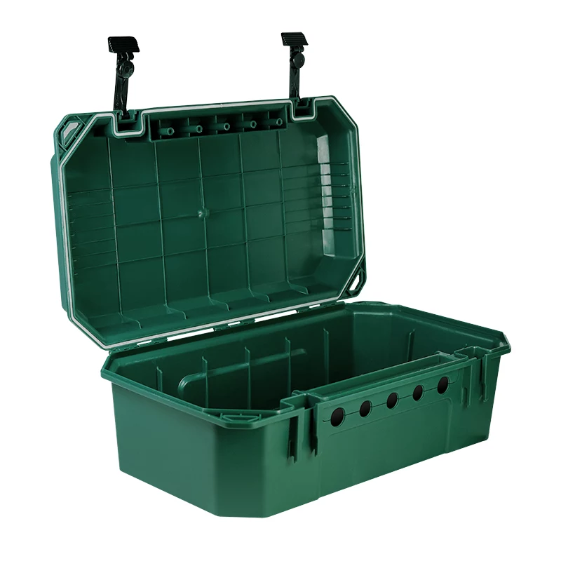 LogiLink vonkajší rozvodný box s 4-zásuvkovým predlžovačom, IP54, zelený, 2m kábel