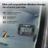 LogiLink elektronické parkovacie hodiny, KBA certifikované, čierne