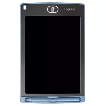 LogiLink LCD tabuľka na písanie 8.5, jednofarebná, s 2 magnetmi, modrá