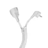 LogiLink káblový manažment s na zips, polyester, biely, 2m, 30mm vonkajší priemer