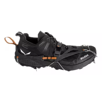 SALEWA Pedroc MTN Spike mačky - oranžová/sivá, veľkosť L