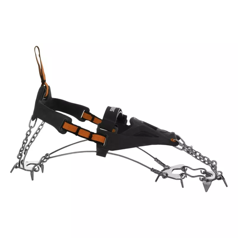 SALEWA Pedroc MTN Spike mačky - oranžová/sivá, veľkosť L